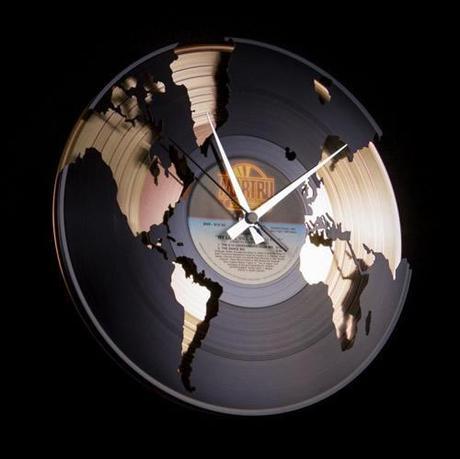Orologio da parete in vinile - Disc O Clock disc-o-clock-orologio-vinile-3