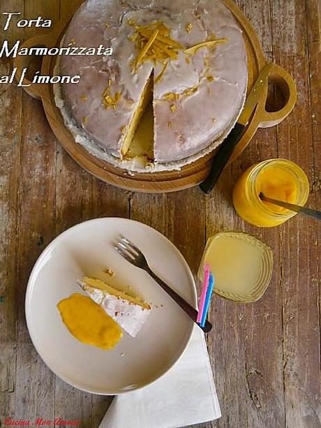 Torta Marmorizzata al Limone