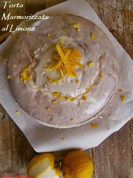 Torta Marmorizzata al Limone