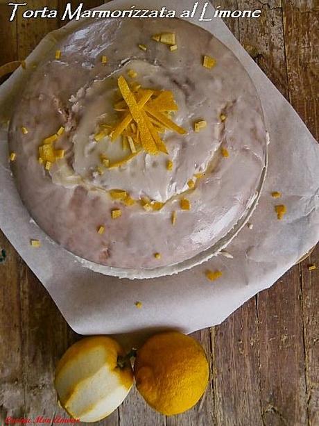 Torta Marmorizzata al Limone