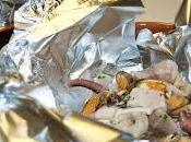 Cartoccio salmone verdure