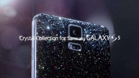 samsung galaxy s5 crystal edition 600x337 Samsung Galaxy S5 Crystal Edition a Maggio in plastica e Swarovski smartphone  smartphone android samsung galaxy s5 news 