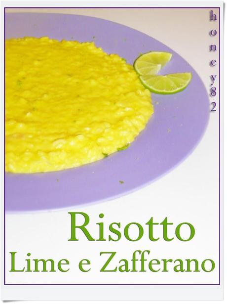 RISOTTO LIME E ZAFFERANO