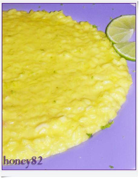 RISOTTO LIME E ZAFFERANO