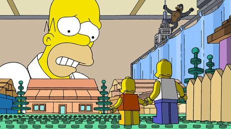 Foto e video dei mattoncini Lego tra i Simpson