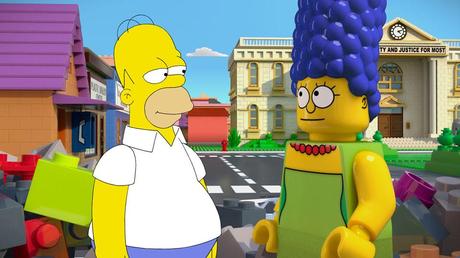 Foto e video dei mattoncini Lego tra i Simpson