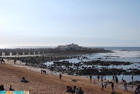 L'isola di Marabout de Sidi Abderrahmane Casablanca, Marocco