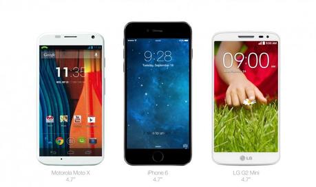 iPhone 6, LG, Motorola