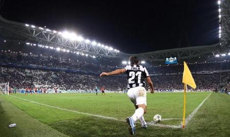 Andrea Pirlo nello Juventus Stadium