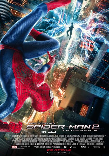 Locandina italiana The Amazing Spider-Man 2 - Il potere di Electro