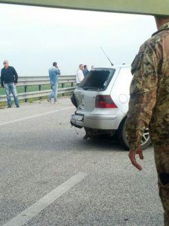 Foggia/ SS 655. L’intervento insperato dei militari evitano il grave epilogo di un incidente stradale