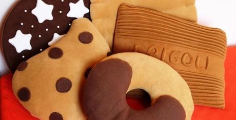I biscotti più famosi diventano cuscini… e non fanno più ingrassare!