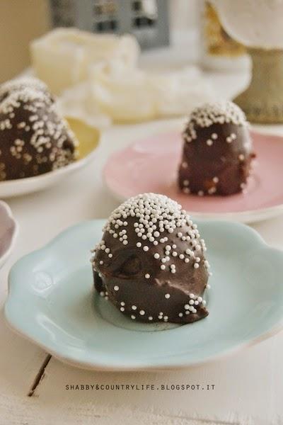 Eggs Cake Pops Chocolate for Easter!! - shabby&Countrylife.blogspot.it