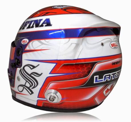 Bell HP7 Carbon N.Latifi 2014 by Censport Graphics