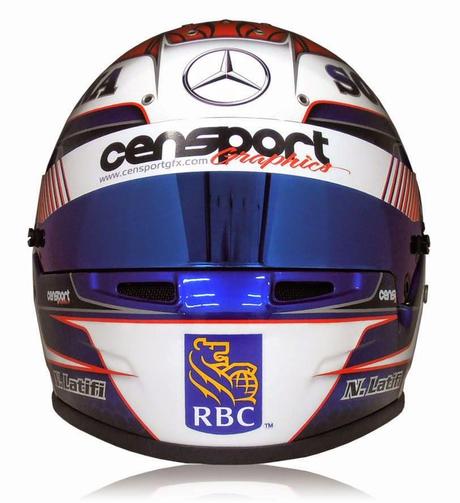 Bell HP7 Carbon N.Latifi 2014 by Censport Graphics