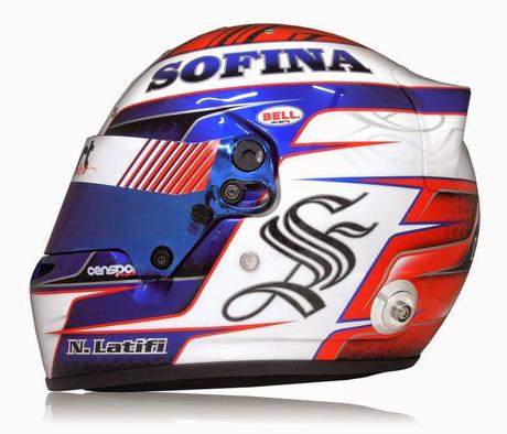 Bell HP7 Carbon N.Latifi 2014 by Censport Graphics