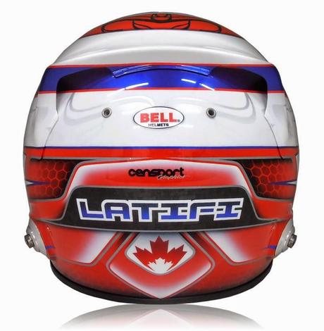 Bell HP7 Carbon N.Latifi 2014 by Censport Graphics