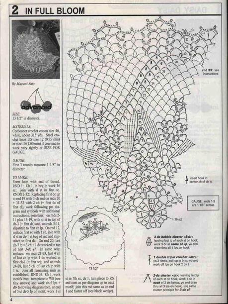 Lavori con l'uncinetto: Centrini per tutti gli usi pag_4