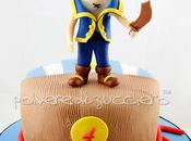 Torta decorata Jake pirati dell'isola