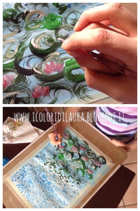 TUTORIAL...le ninfee di Monet