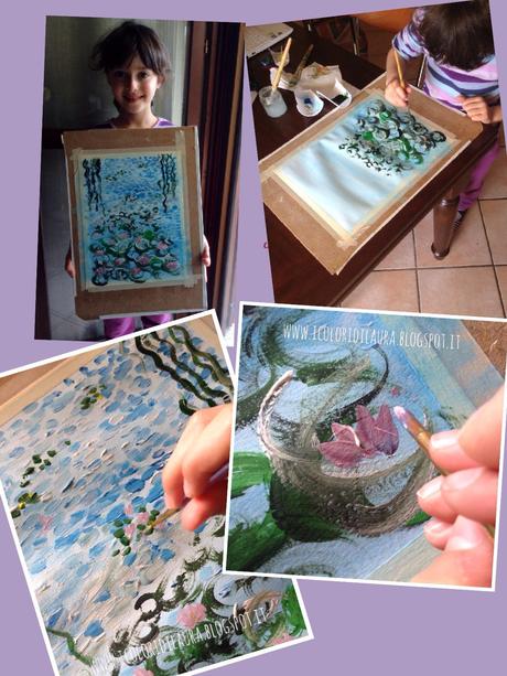 TUTORIAL...le ninfee di Monet