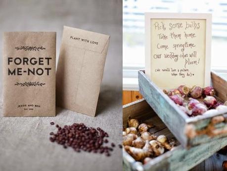 rustic and natural favors