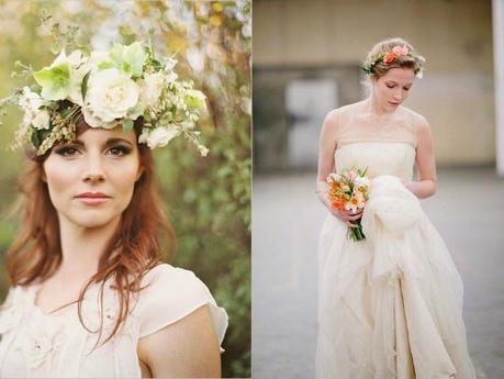 floral crown for bride