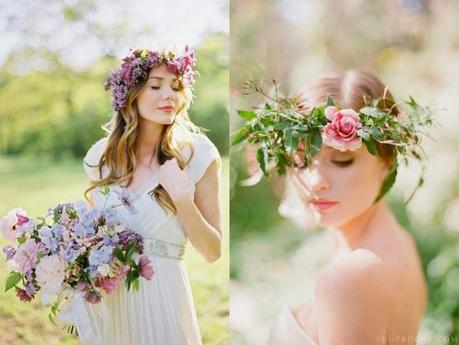 floral crown for bride