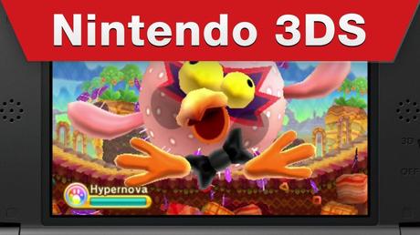 Kirby: Triple Deluxe - Trailer del gameplay