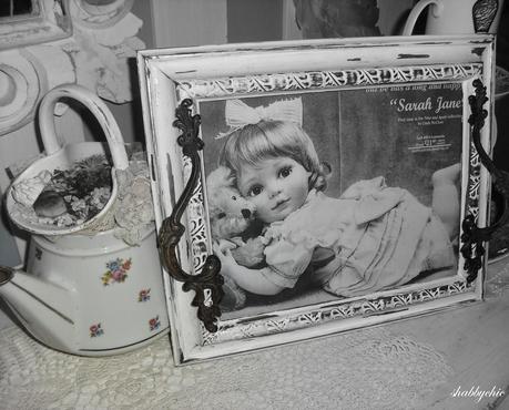 shabbychic, un vassoio ed un tenero abbraccio