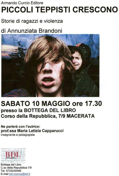 Piccoli teppisti crescono: presentazione del libro a Macerata