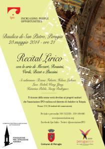 recital lirico perugia