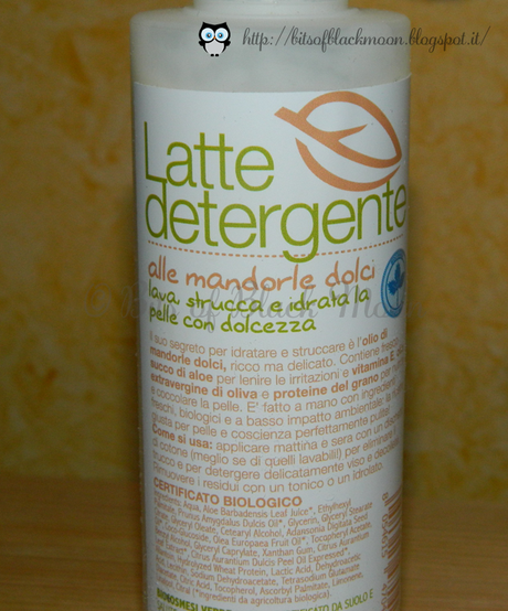 [Review] - La Saponaria - Il latte detergente alle mandorle dolci