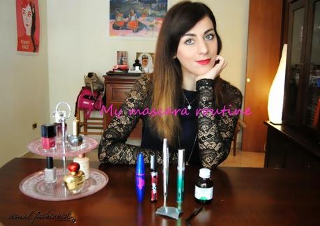 My mascara routine, come avere ciglia lunghissime (video tutorial)