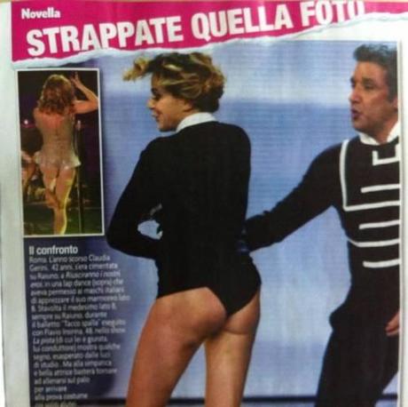 Claudia Gerini, cellulite? Prima e dopo: lato b a confronto