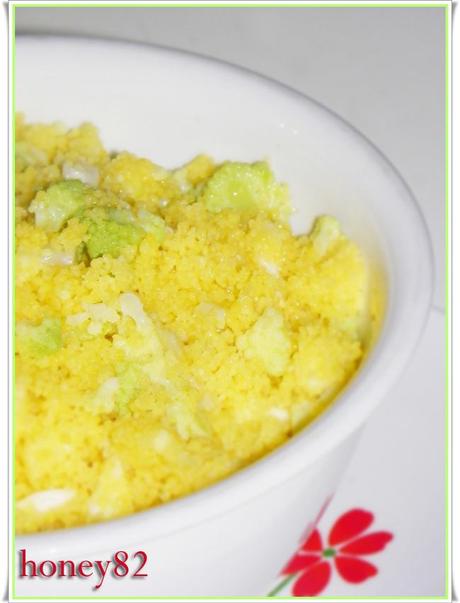 COUS COUS CON PROVOLA E BROCCOLO ROMANO