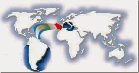 italia-argentina-map