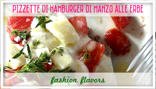 Pizzette di Hamburger di Manzo alle Erbe - Fashion Flavors