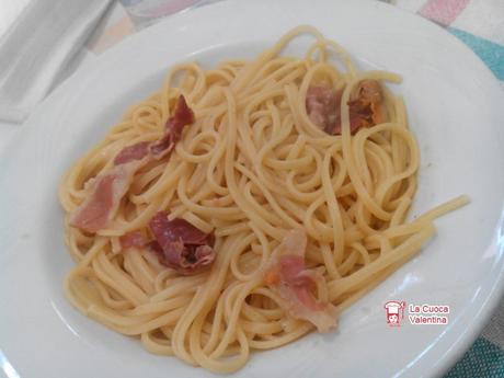 pasta con cozze di mare e speck (2)