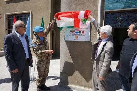 Libano/ CIMIC. I Caschi blu italiani inaugurano una nuova strada realizzata con fondi nazionali italiani