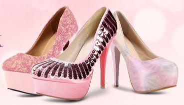 DRESSALE SWEET PINK HEELS