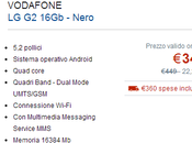 Vodafone 349€ Euronics. Garanzia Italia