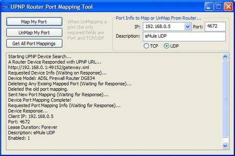 UPNP Port Mapping Tool