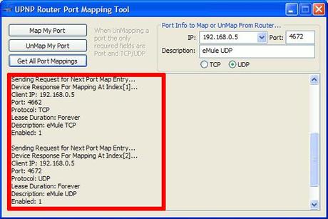 UPNP Port Mapping Tool