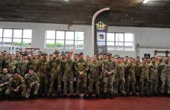 Montorio Veronese/ COMFOTER. Il Generale Bernardini in visita al 4° Reggimento Alpini Paracadutisti