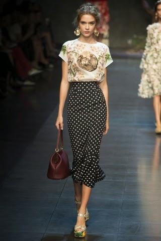 SS 2014 fahion trends: mixing prints