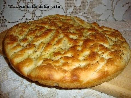 Focaccia all'origano