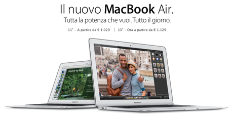 Screenshot 2014 04 29 11.10.42 600x294 Apple aggiorna i MacBook Air migliorando le prestazioni a sopratutto abbassando prezzi !!!