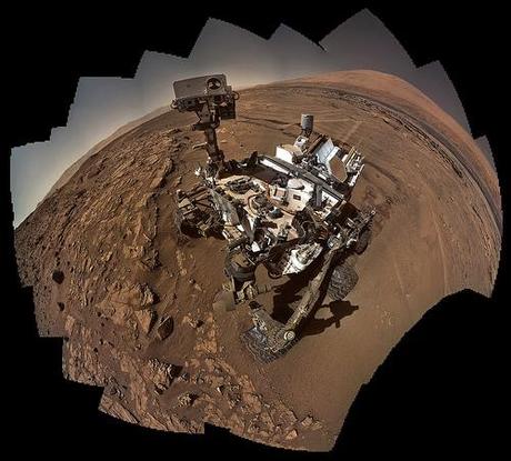 Curiosity sol 613 MAHLI selfportrait