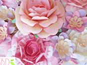 Fiori carta style tutorial modelli Paper flowers Style templates